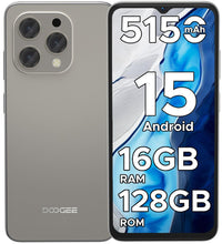 DOOGEE N55 – Android 15 Smartphone (16GB + 128GB)
