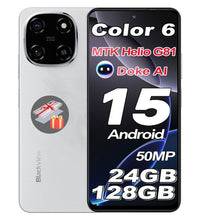 BLACKVIEW Color 6 – 6,67" AI-Power-Smartphone für Kreative & Multitasker