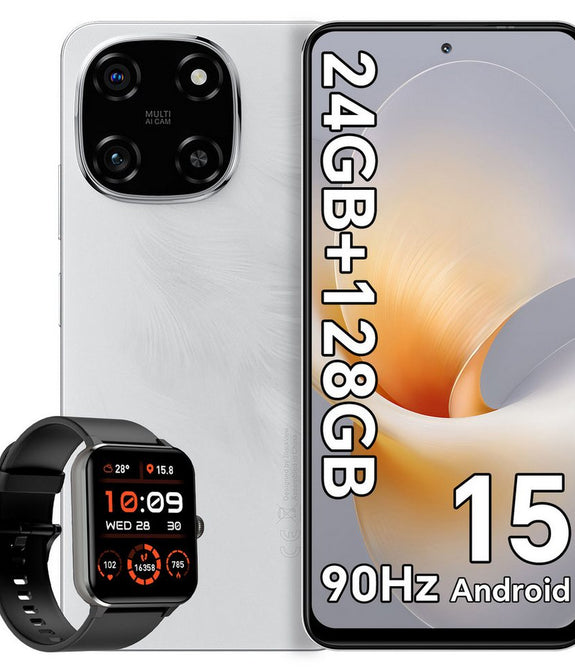 Blackview Color 6 + R50 – Highspeed-Smartphone & Premium-Smartwatch im Set