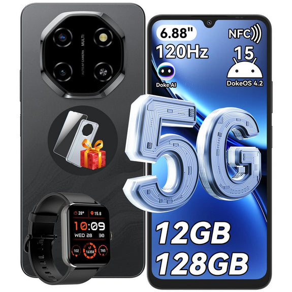 Blackview Shark 6 5G + R50 Smartwatch – Intelligentes Power-Duo