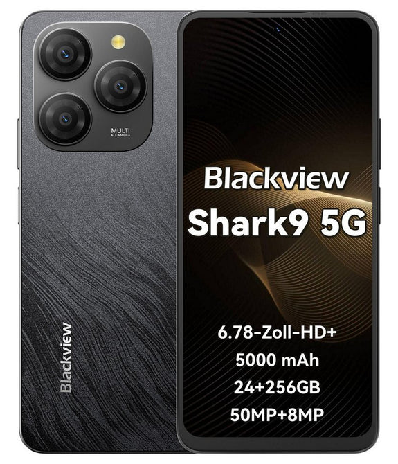 Blackview Shark 9 5G – Schlank, stark, intelligent