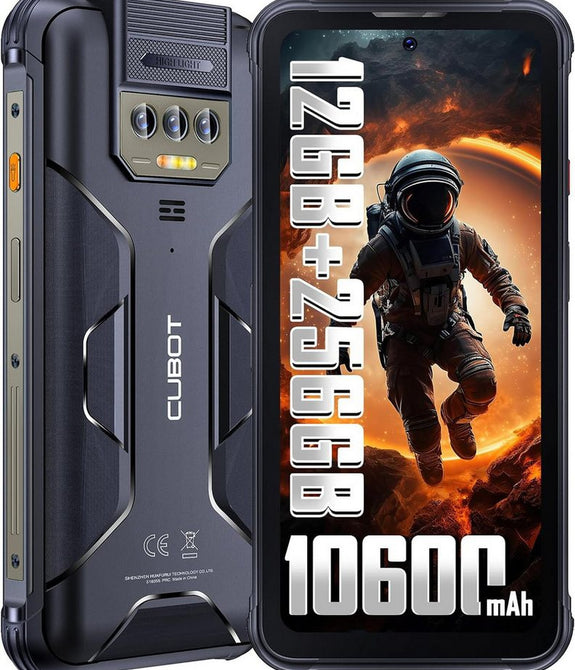 CUBOT KingKong 8 – 4G Outdoor Smartphone | 12 GB RAM (erw.) + 256 GB Speicher