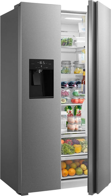 HANSEATIC Side-by-Side Kühlschrank HSBS17590CWEI