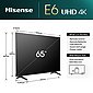 Hisense 65E6NT – 65" (164 cm) 4K UHD Smart TV