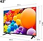 LG 43UT73006LA – 43" (109 cm) 4K UHD Smart TV