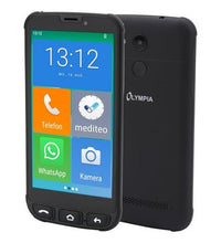 OLYMPIA OFFICE NEO 2286 Smartphone – Seniorengerechtes Mobiltelefon (schwarz)