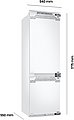 Samsung Einbaukühlgefrierkombination BRB6000 BRB70F26DEF0