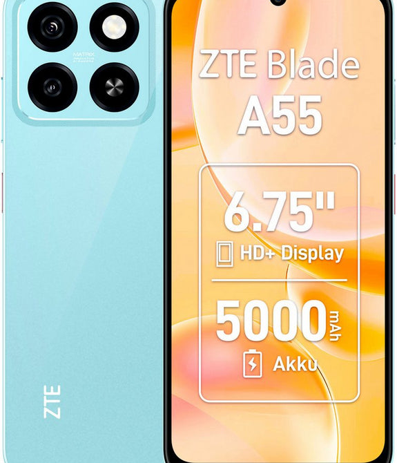 ZTE Blade A55 – Langlebig, sicher, alltagstauglich